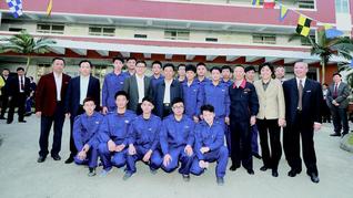 教育部原部長陳寶生蒞臨學(xué)校視察